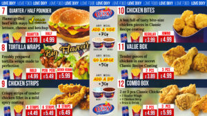 Menu – Dixy Chicken